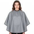 Waterproof Hair Coloring Cape for Salons and Stylists - Grey, 31x28 Inches