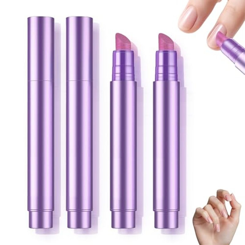 3-in-1 Cuticle Oil Pen with Ceramic Tip - Nail Care Tool (2 Pcs)