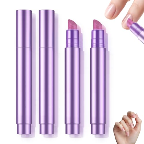 3-in-1 Cuticle Oil Pen with Ceramic Tip - Nail Care Tool (2 Pcs)