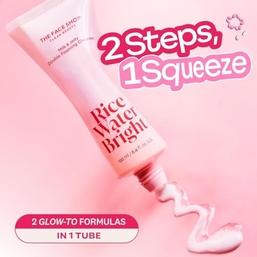 Rice Water Bright Milk & Jelly Double Cleanser | 2-in-1