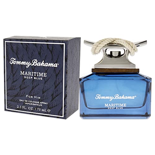 Tommy Bahama Maritime Deep Blue Eau de Cologne Spray, 2.5 Fl Oz (Pack of 1)