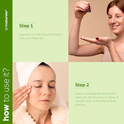 Artnaturals Squalane Oil - Pure & Natural Plant Facial Oil - Cold Pressed and Unrefined Premium Grade Multipurpose Moisturizing Oil for Skin - Fragrance-Free - 1 oz.