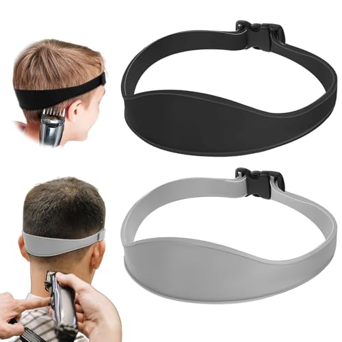 Neckline Shaving Template - 2 Pack Silicone Hair Trimming Guide