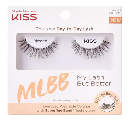 KISS Lash But Better Blessed False Eyelashes, Pack of 3
