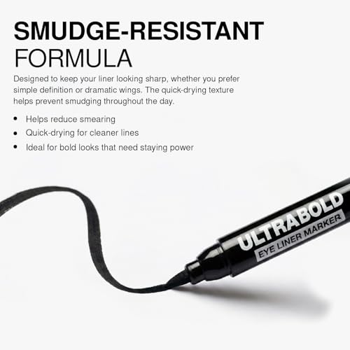 Palladio Ultra Bold Waterproof Eyeliner Marker Carbon Black