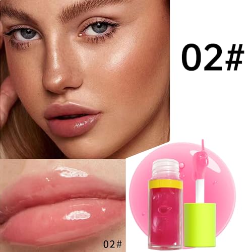 MYUANGO Hydrating Lip Oil - Moisturizing Vegan Lip Tint (08)