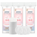 300 Count Hypoallergenic Cotton Rounds - Lint-Free Makeup Remover Pads