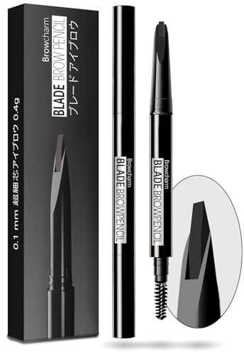 MAVENI Microblading Eyebrow Pencil - 0.1mm Ultra-Fine, Waterproof, Black