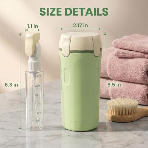 4-in-1 Travel Dispenser Bottle, 30ml TSA Approved Leakproof