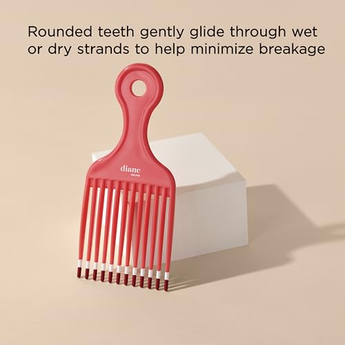 Diane 6-Inch Wide-Tooth Lift Comb for All Hair Types