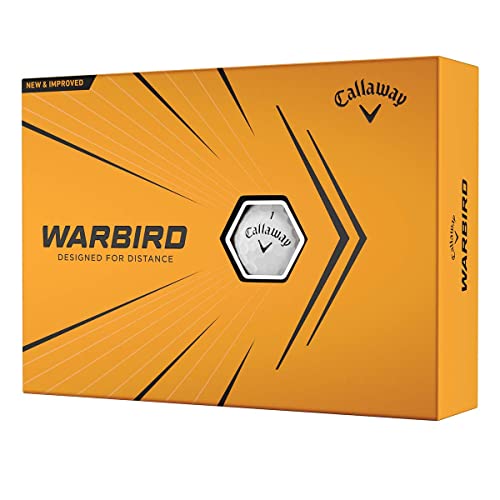 Callaway Warbird Golf Balls (2023 Version, White)