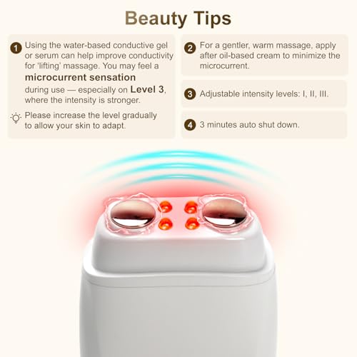 Aphrona Galvanic Spa Facial Toning Device - Microcurrent
