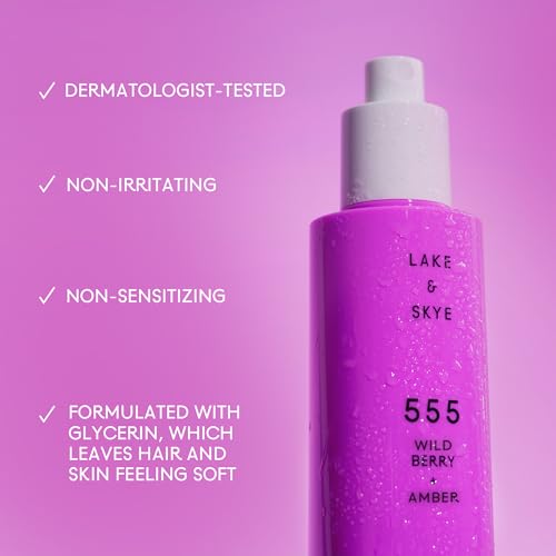 Lake & Skye 555 Wild Berry + Amber Hair & Body Mist - 3.4 oz