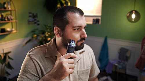 Philips Norelco Multigroom 5000 Series, All-in-One Trimmer and Hair Clipper, 18-Piece Men's Grooming Kit for Beard, Face, Hair, Body and Intimate Areas, No Blade Oil Needed, Model MG5910/49