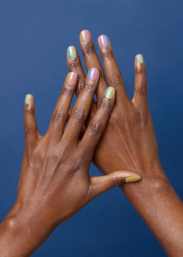 ohora Semi Cured Gel Nail Strips N Pastel - Yellow Ombre, Salon-Quality, Long Lasting, Easy Application & Removal