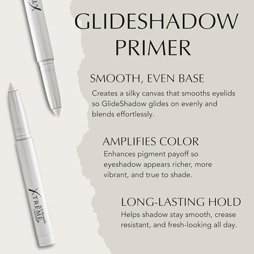 Xtreme Lashes GlideShadow Crease-Proof Eyeshadow Primer Stick with Sharpener