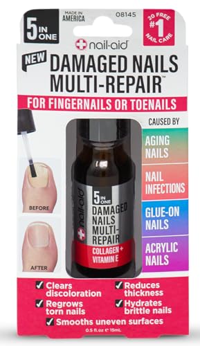 Nail-Aid 5-in-1 Damaged Nails Multi-Repair Serum