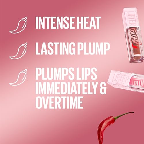 Maybelline Lifter Gloss Plump Plumping Lip Gloss Red Flag