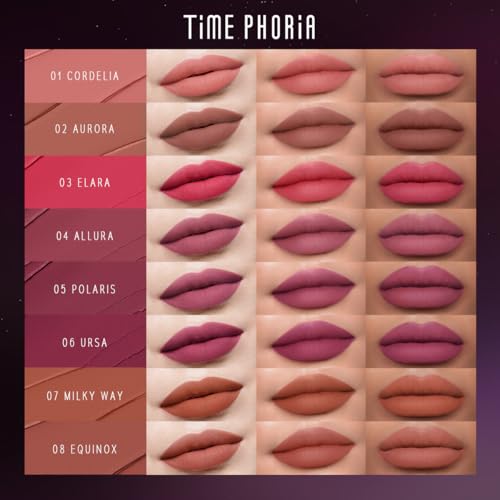Nebula Velvet Matte Lip Cream – High Pigment, Transfer-Proof