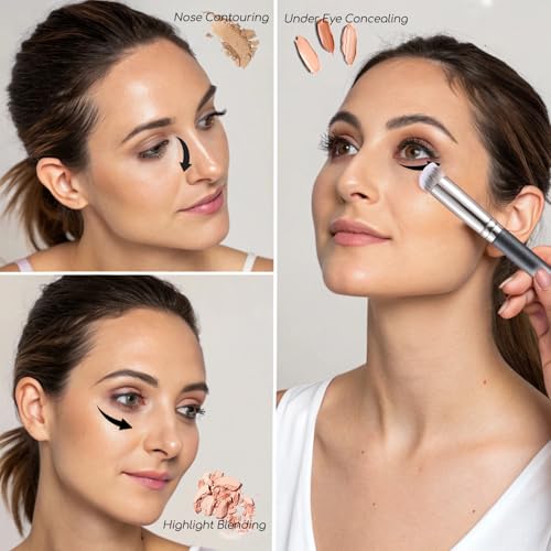 ENERGY Under Eye Concealer Brush 270 - Angled Kabuki