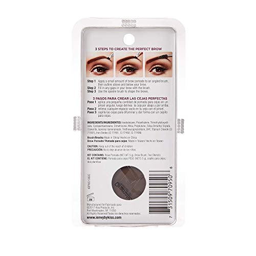 iENVY All-In-One Brow Pomade Dark Brown - Waterproof 24H