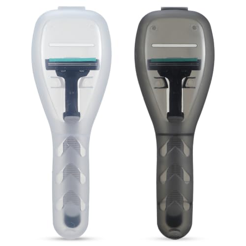 Oruola 2-Piece Travel Razor Case for Men – Portable