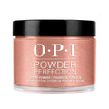 OPI Powder Perfection Route Beer Float: Opaque Soft Brown Nail Dipping Powder