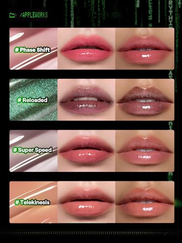 SHEGLAM The Matrix Slowmo Lip Gloss - High-Shine Non-Sticky