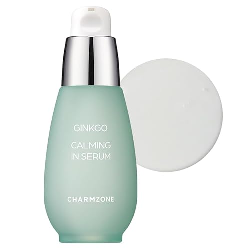 CHARMZONE Ginkgo Calming-in Serum ? Korean Skincare for Sensitive Skin | Soothing & Hydrating Face Serum with Ginkgo Leaf Extract & Flavonoids for Protection & Revitalization (1.01 fl oz /30 ml)