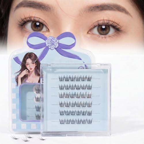 No Glue Lash Clusters - 10mm Self-Grip Band, Reusable