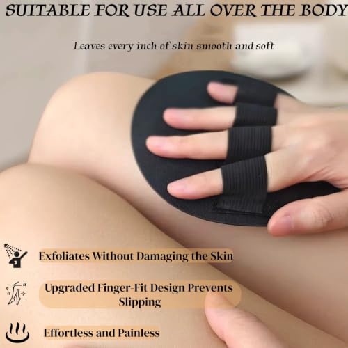 Exfoliating Bath Gloves, 4-Pack Quick-Dry Shower Scrubber