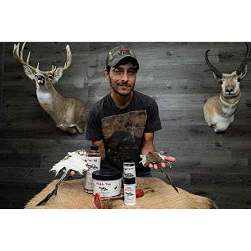 Tan-a-Fur Skin Kit by Advanced Tanning Solutions - Deluxe Tanning Set for Squirrel, Rabbit, Fox, Raccoon, Coyote Skins, Professional Finish