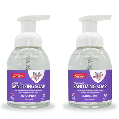 My-Shield Alcohol-Free Sanitizing Soap 2-Pack – 8.25 oz