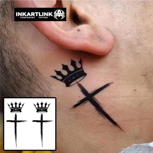 Semi-Permanent Temporary Tattoos - Waterproof, Lasts 7-14 Days