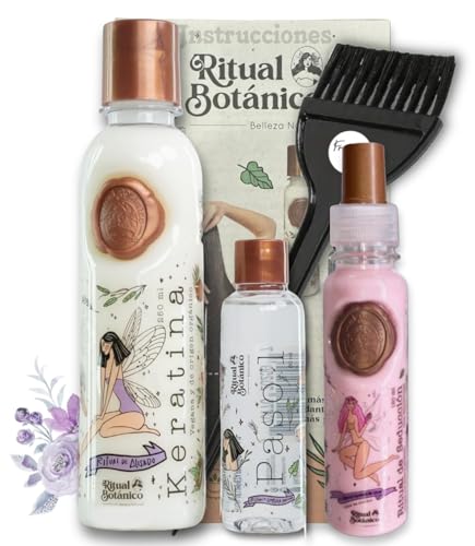 Keratina Ritual Botanico 250ml & Termo Protector 120ml - Vegan Hair Smoothing Treatment