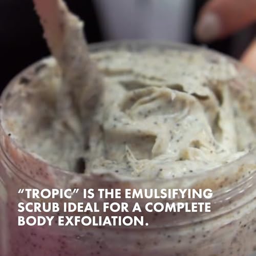 Miraveda by Italwax Tropic Scrub - 500ml / 16.9fl.oz ? With exfoliating coconut shell particles ? Ideal for the whole body