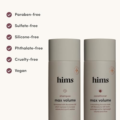 HIMS Max Volume Shampoo & Conditioner Set - 6.4 Oz