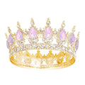 Queen Crown Rhinestone Tiara for Women - Wedding & Costume