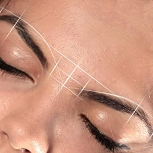 Pre-Inked Brow Mapping String for Symmetrical Eyebrow Design (10m)
