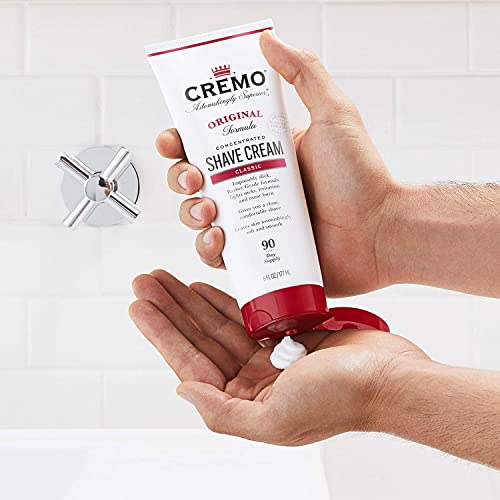 Cremo Shaving Cream Bundle for Men - Original & Cooling, 6 oz Each