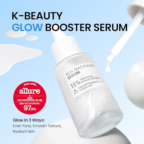 15% Niacinamide Serum for Pore Minimizing & Even Skin Tone - Vegan