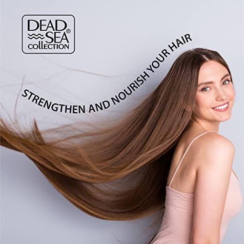 Dead Sea Collection Shampoo & Conditioner Set with Macadamia Oil - Hydrating & Nourishing for All Hair Types