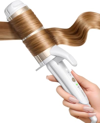 FURIDEN Lite Gold Dual-Voltage Travel Curling Iron for Europe