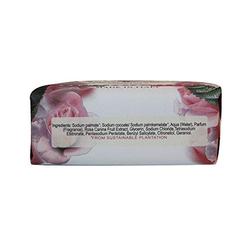 Nesti Dante Nesti dante marsiglia toscano triple milled vegetal soap - rosa centifolia, 7oz, 7 Ounce