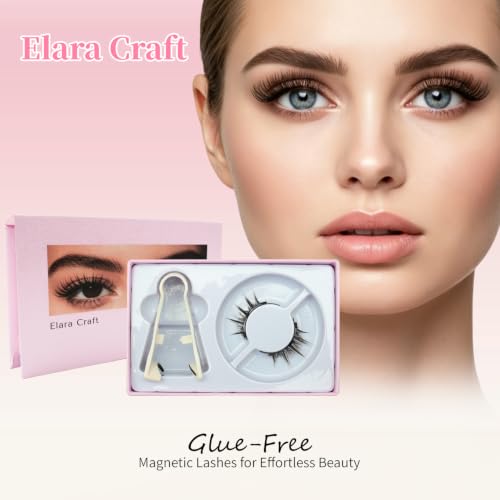Magnetic Lashes with Applicator - No Glue Reusable Eyelashes