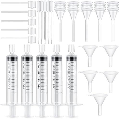Perfume Refill Kit 25 Pcs - Pump, Funnel, Dropper & Syringe
