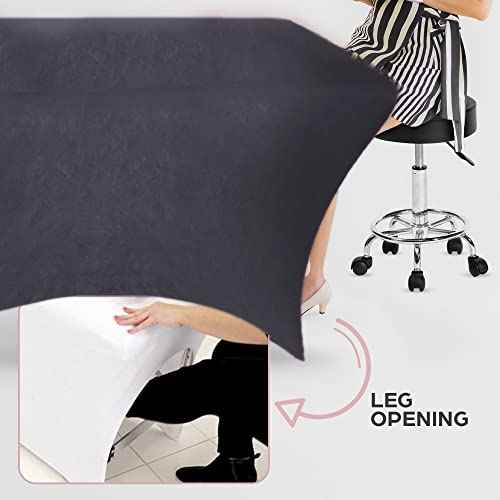 2 Pk of Velvet Stretchy Massage Bed Table Sheet Cover for Lash Bed or Massage Table with Pocket and Cut-Out for Leg RooM (Dark Gray Velvet)
