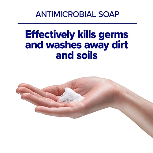 PURELL Foam Handwash 2% CHG Antimicrobial Foam, Fragrance Free, 1200 mL Foam Hand Soap Refill for PURELL CS8 Automatic Soap Dispenser (Pack of 2) ? 7881-02 - Manufactured by GOJO, Inc.