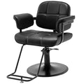 Towning Extra Wide Barber Chair Hydraulic Pump 360° Swivel