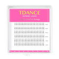 TDANCE Bottom Lash Extensions 120pc 0.07mm B Curl 5-7mm